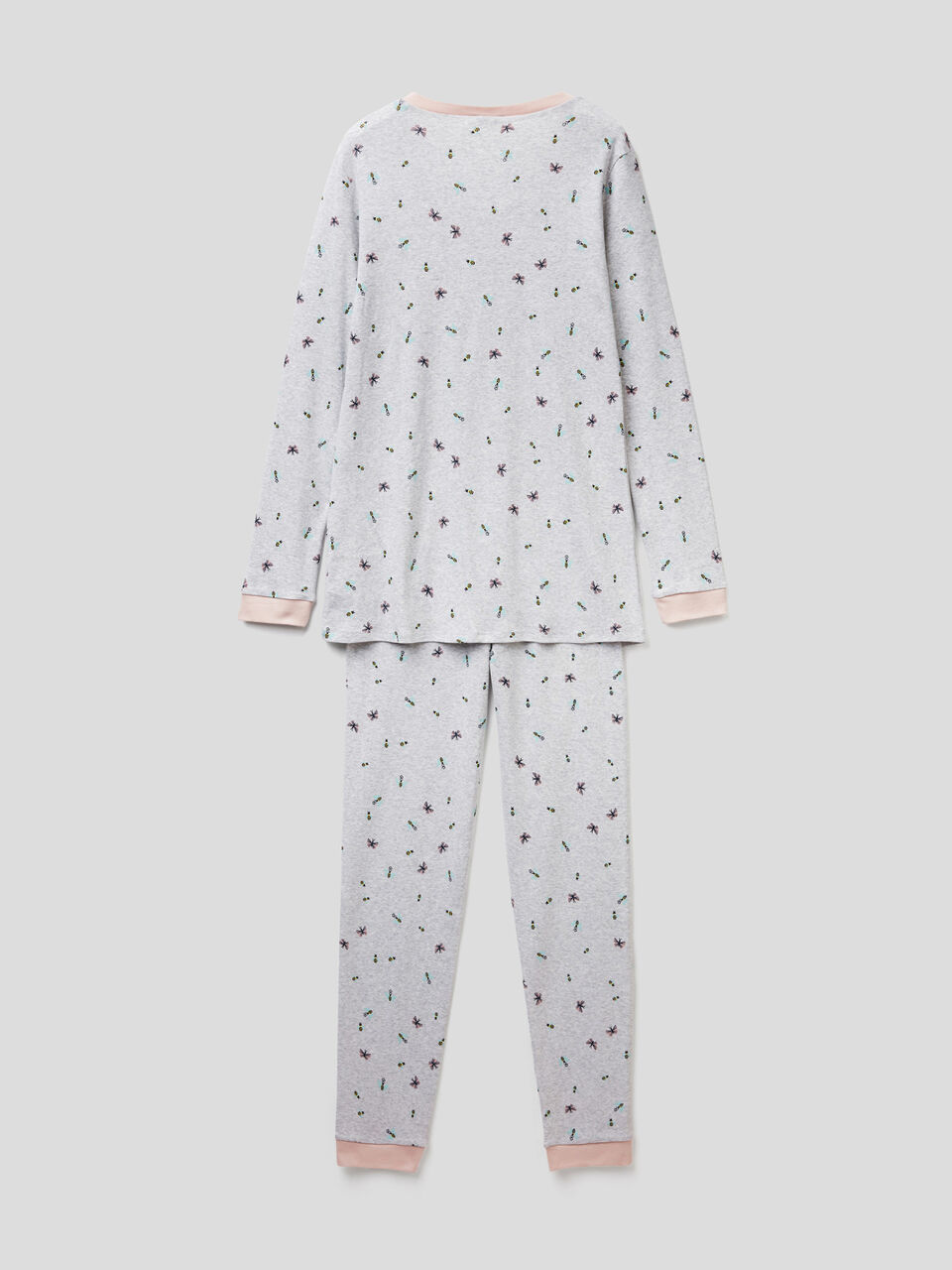100% cotton patterned pyjamas image number 2