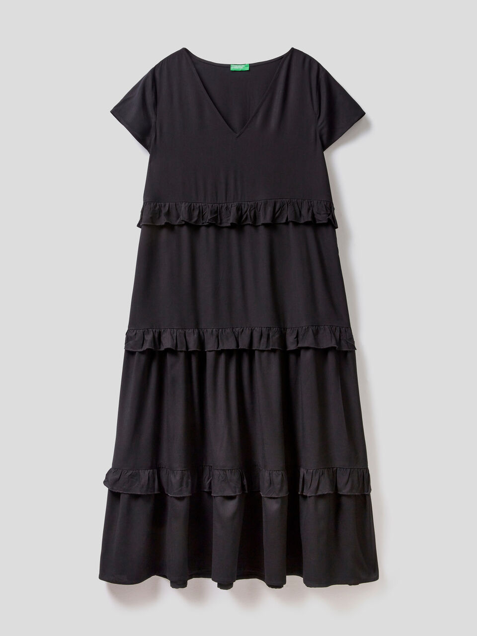 Midi dress in sustainable viscose image number 1
