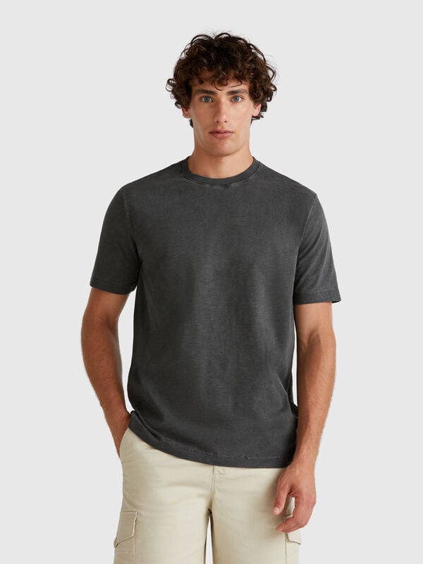 Dark gray lightweight t-shirt Men