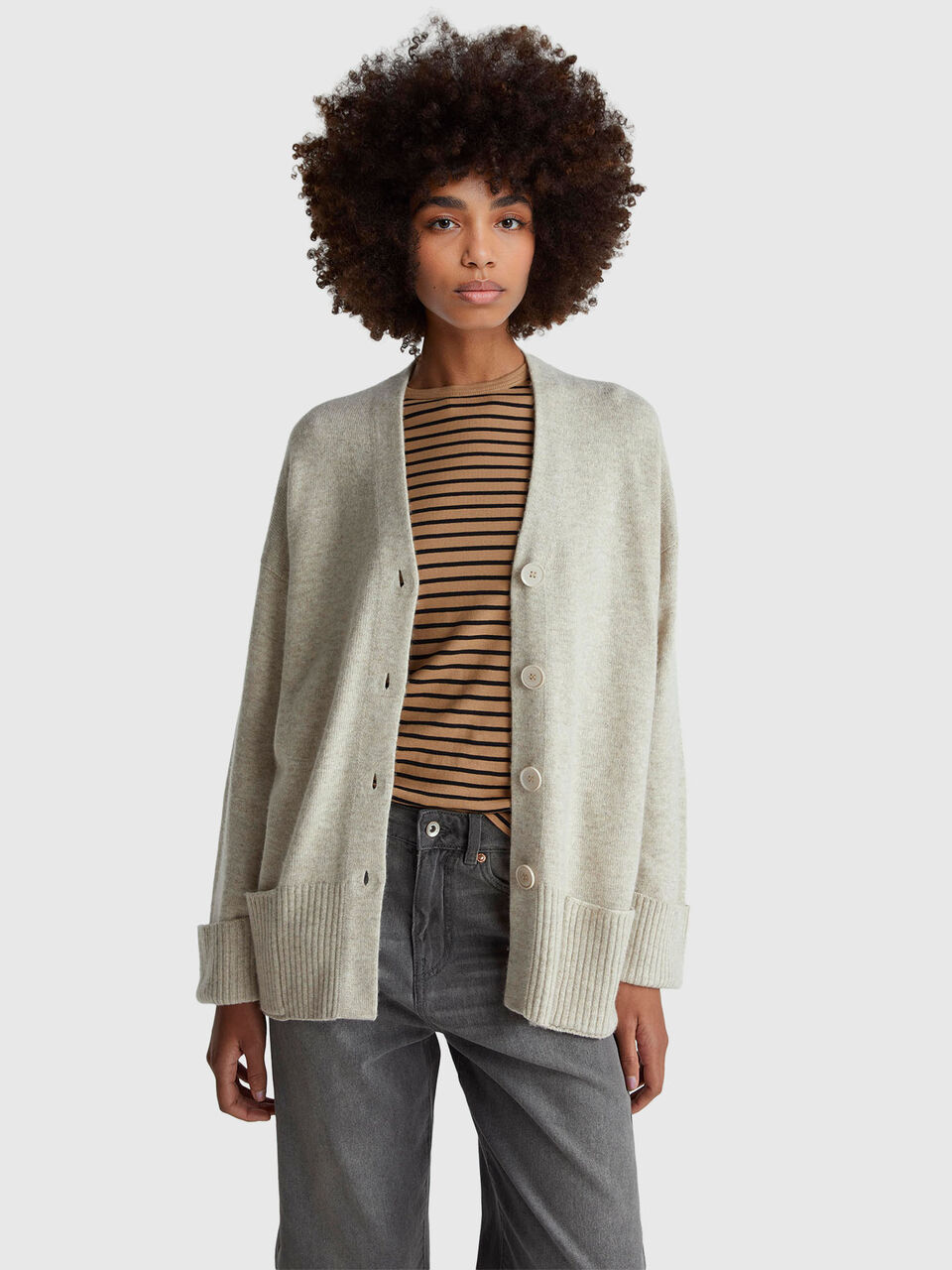 L/S CARDIGAN Women image number null