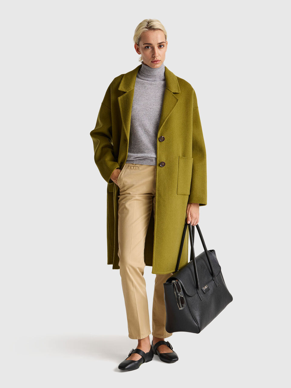 TURTLE NECK SWEATER Women image number null