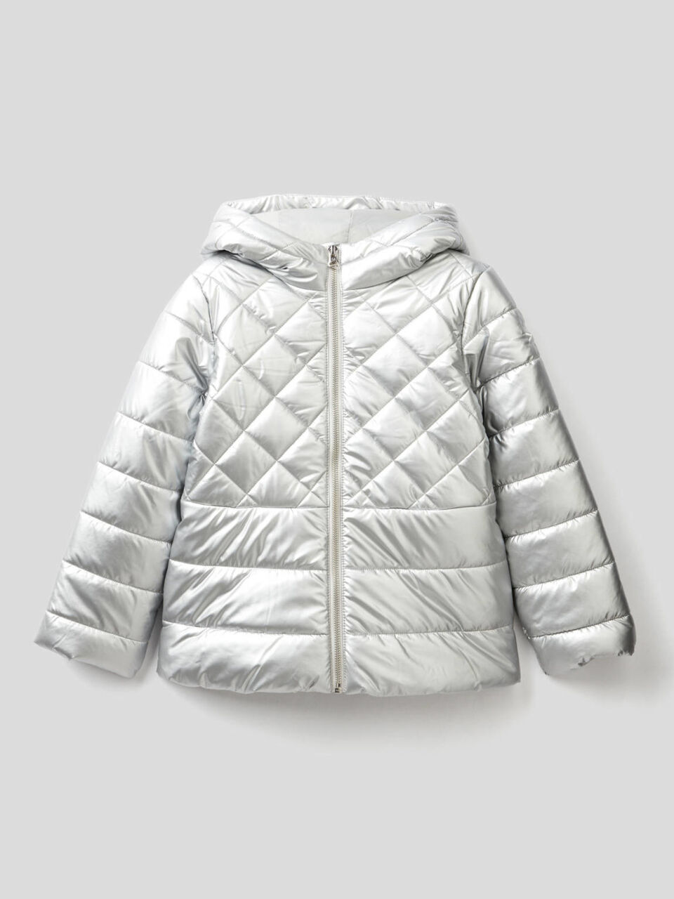 Padded jacket with hood image number 1