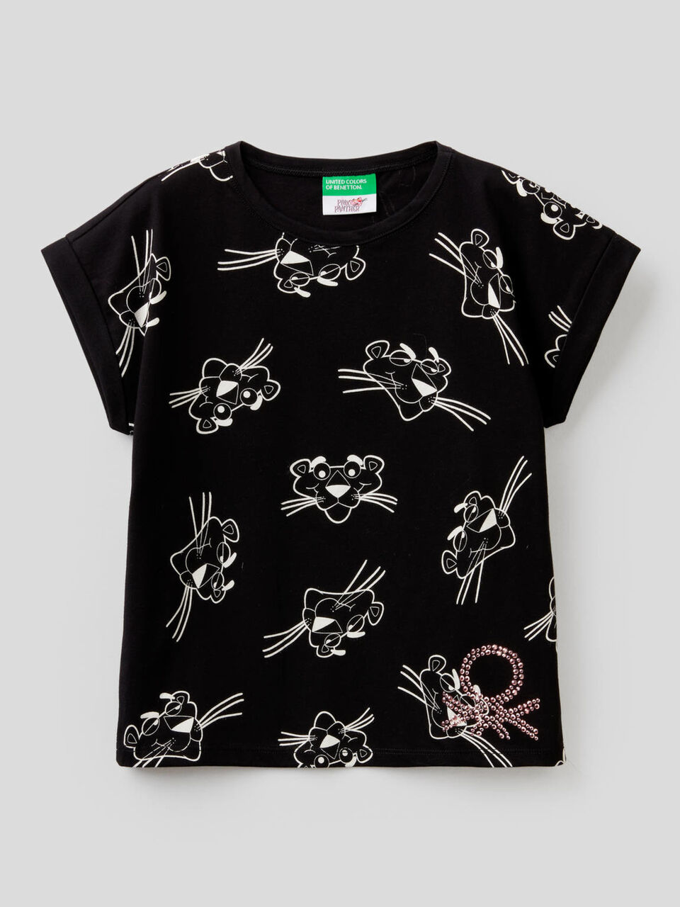 Pink Panther t-shirt in 100% cotton image number 1