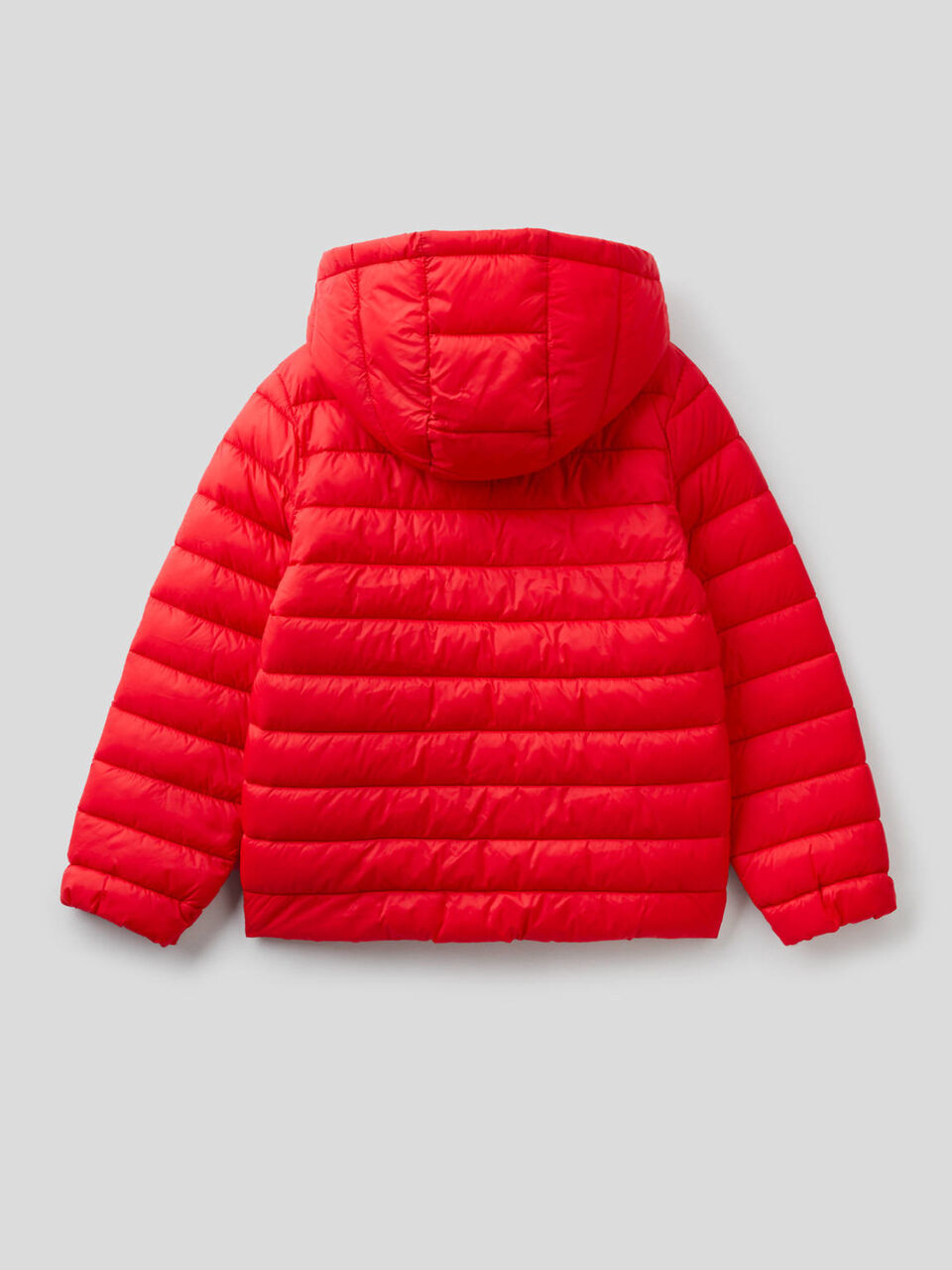 Jacket with hood in technical fabric image number null