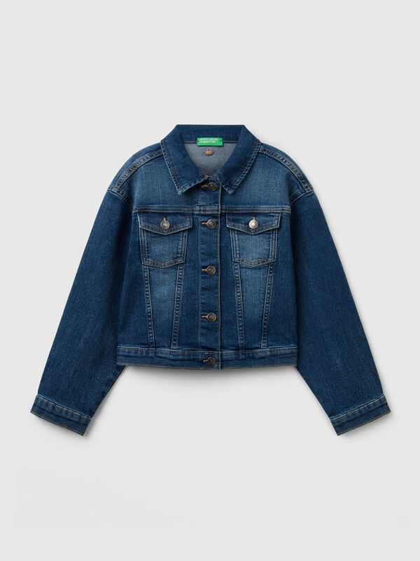 Oversized denim jacket Junior Girl