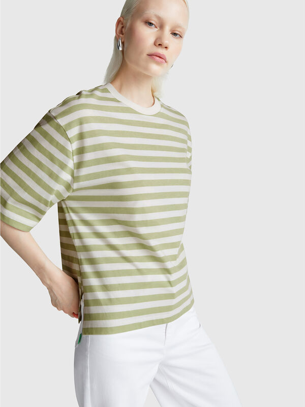 Oversized striped t-shirt Oversized striped t-shirt Women