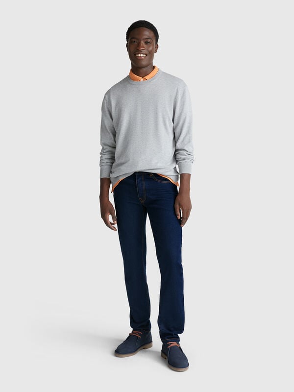 Five pocket slim fit jeans Men