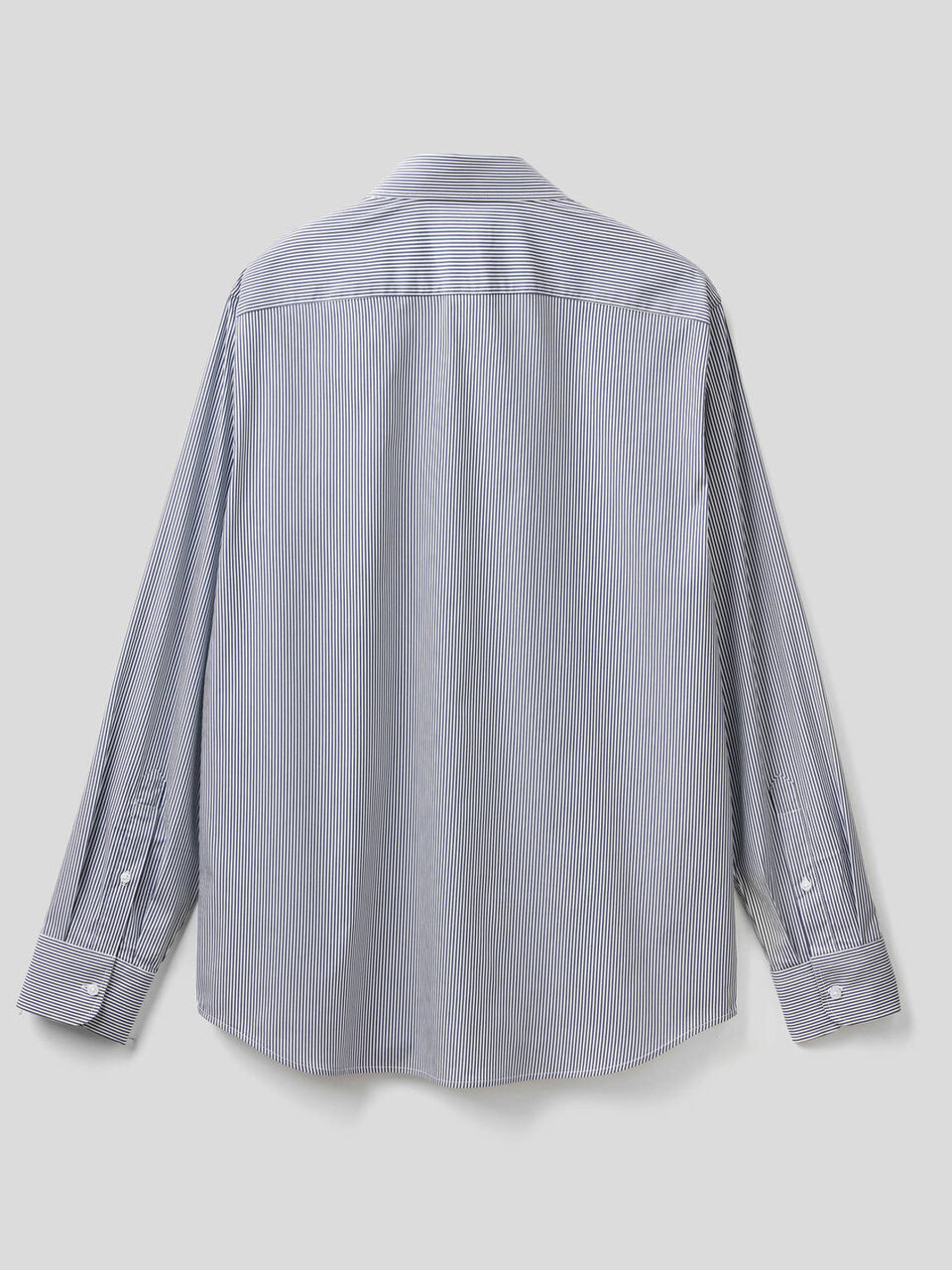 Shirt in yarn dyed stretch cotton image number 2