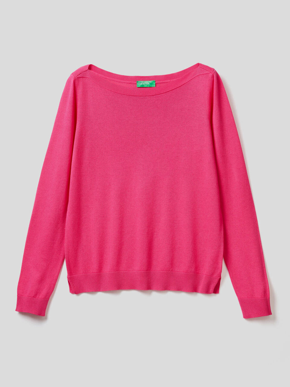 Boat neck sweater image number 1