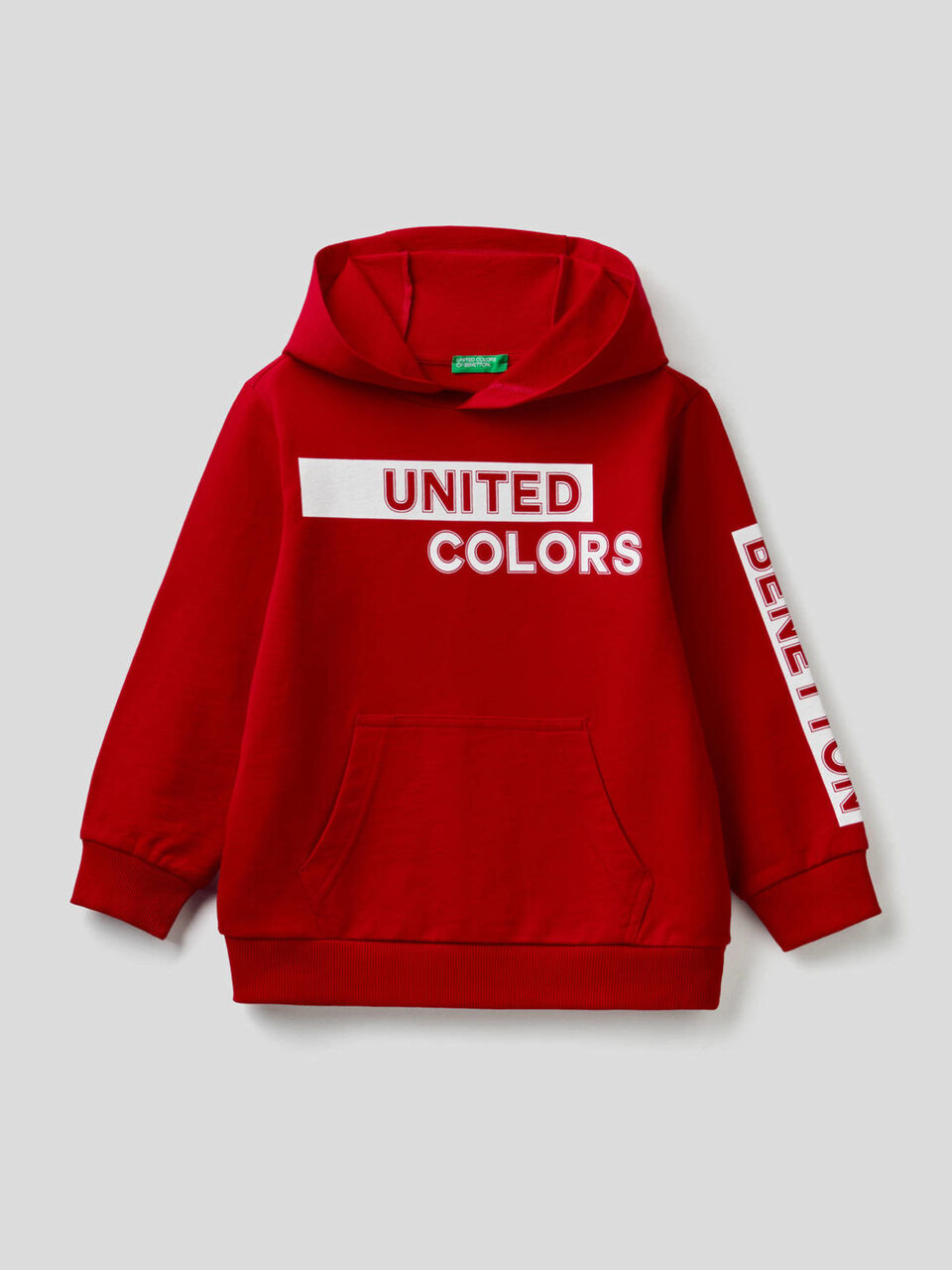 100% cotton hoodie image number 1