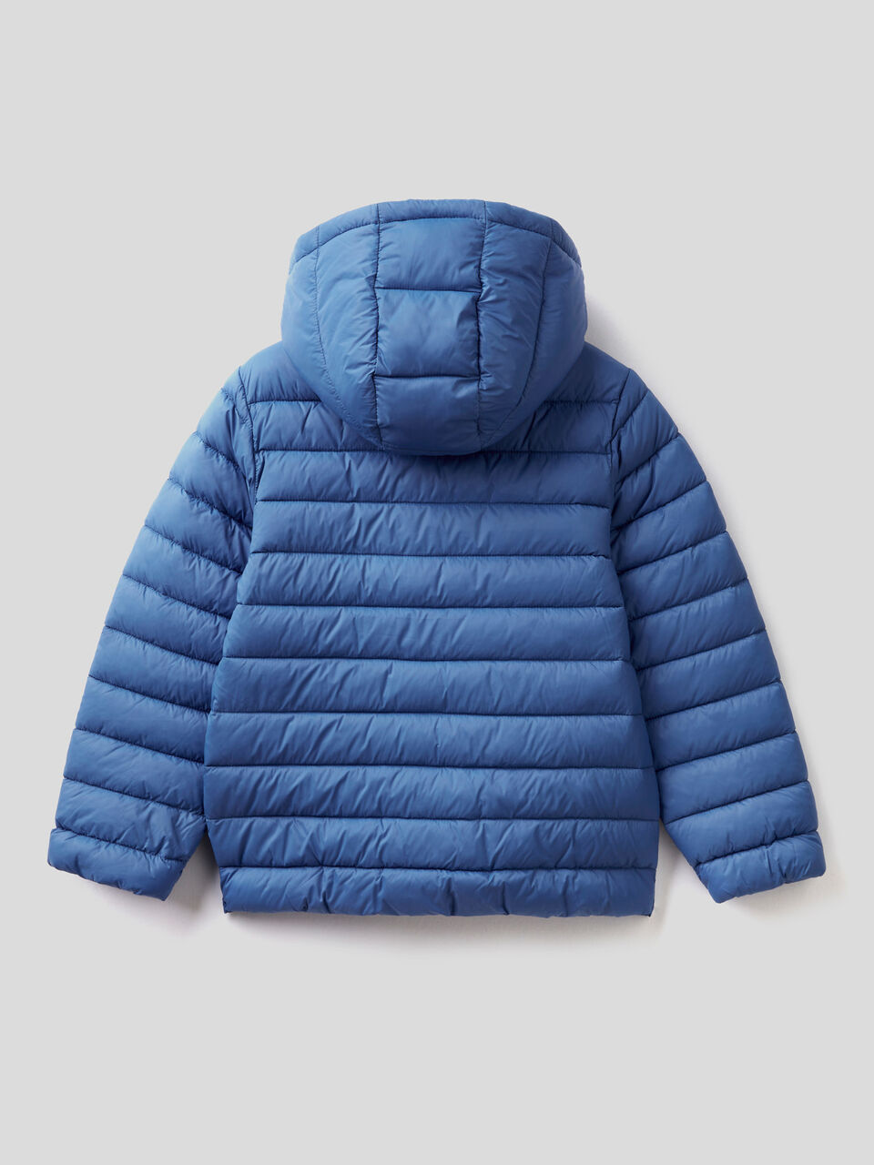 Jacket with hood in technical fabric image number 2