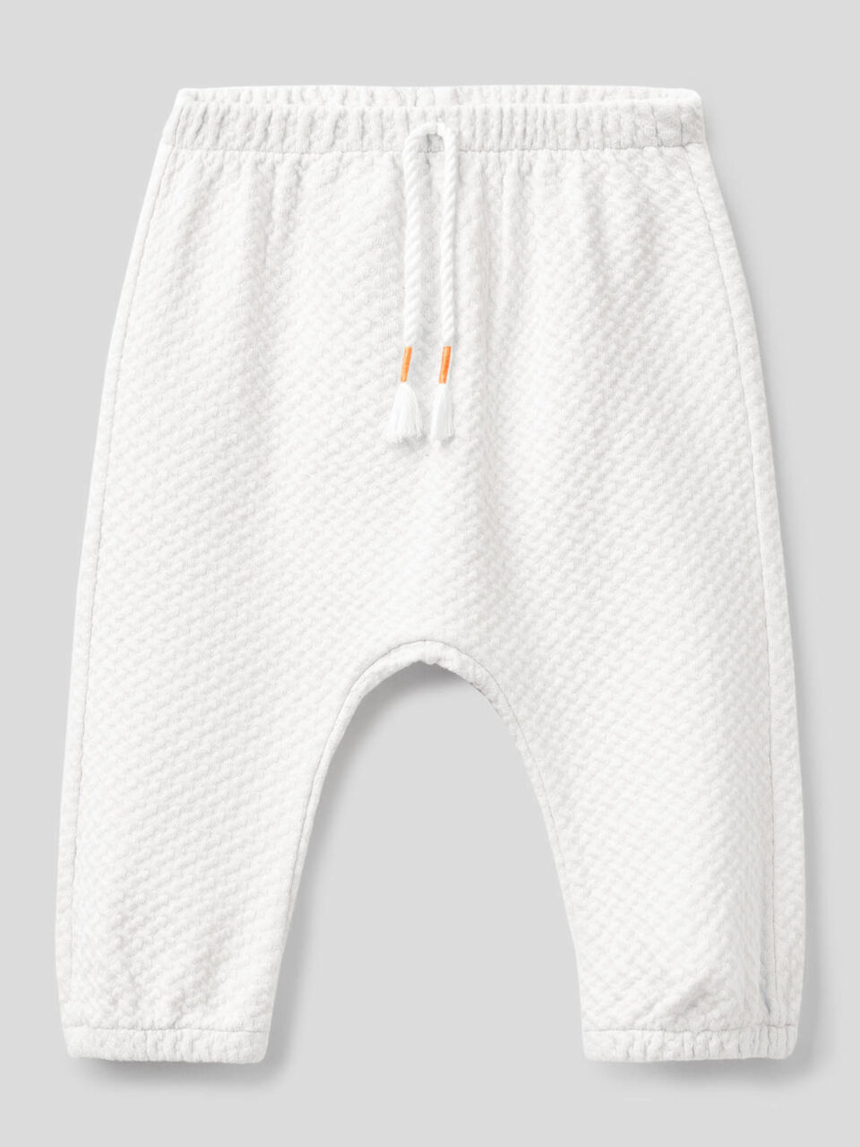 Trousers in knit stretch organic cotton image number 1