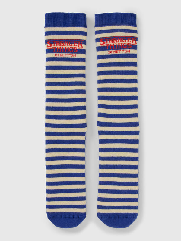 Stranger Things striped socks