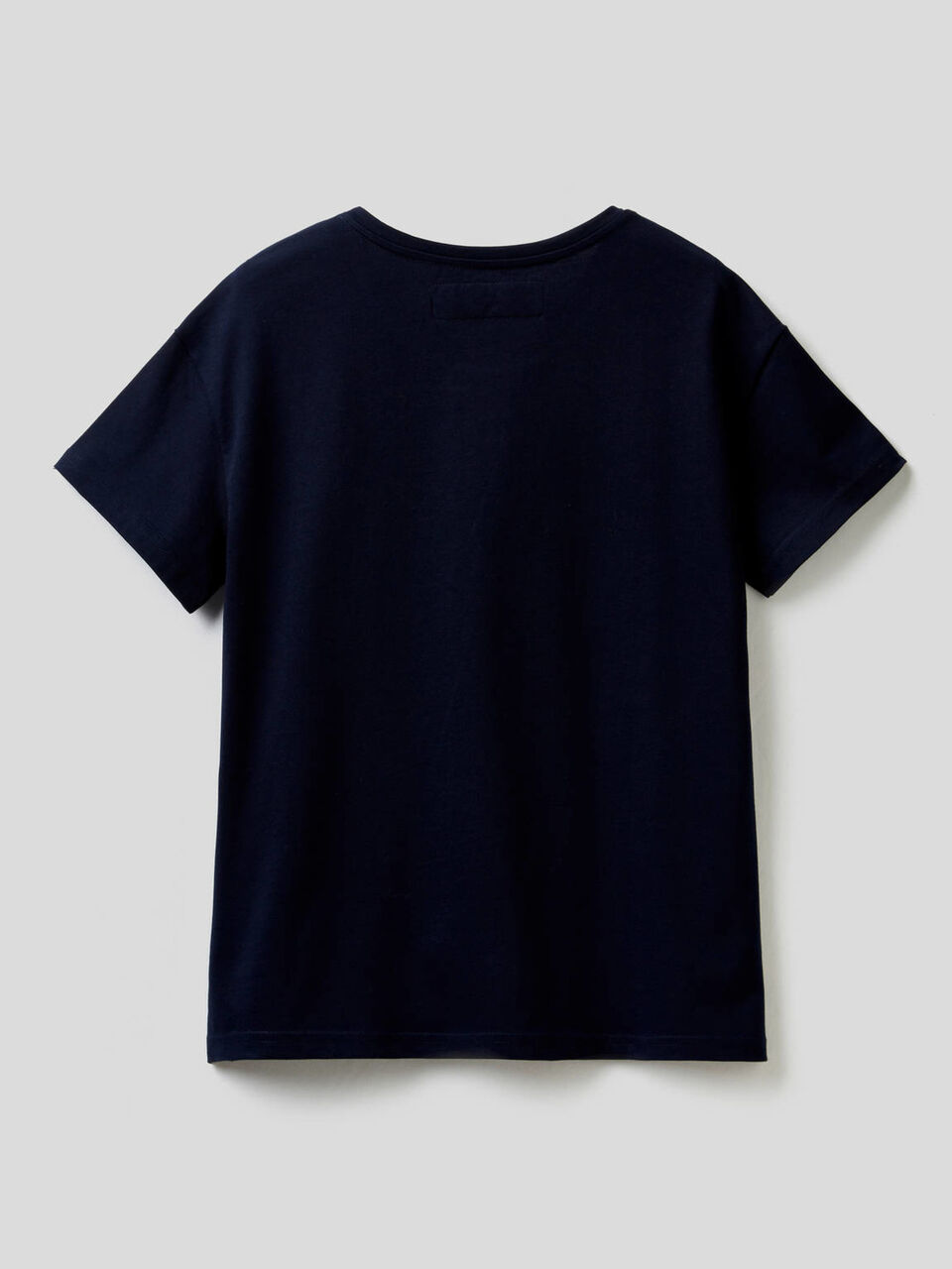 100% organic cotton t-shirt with logo print image number 2