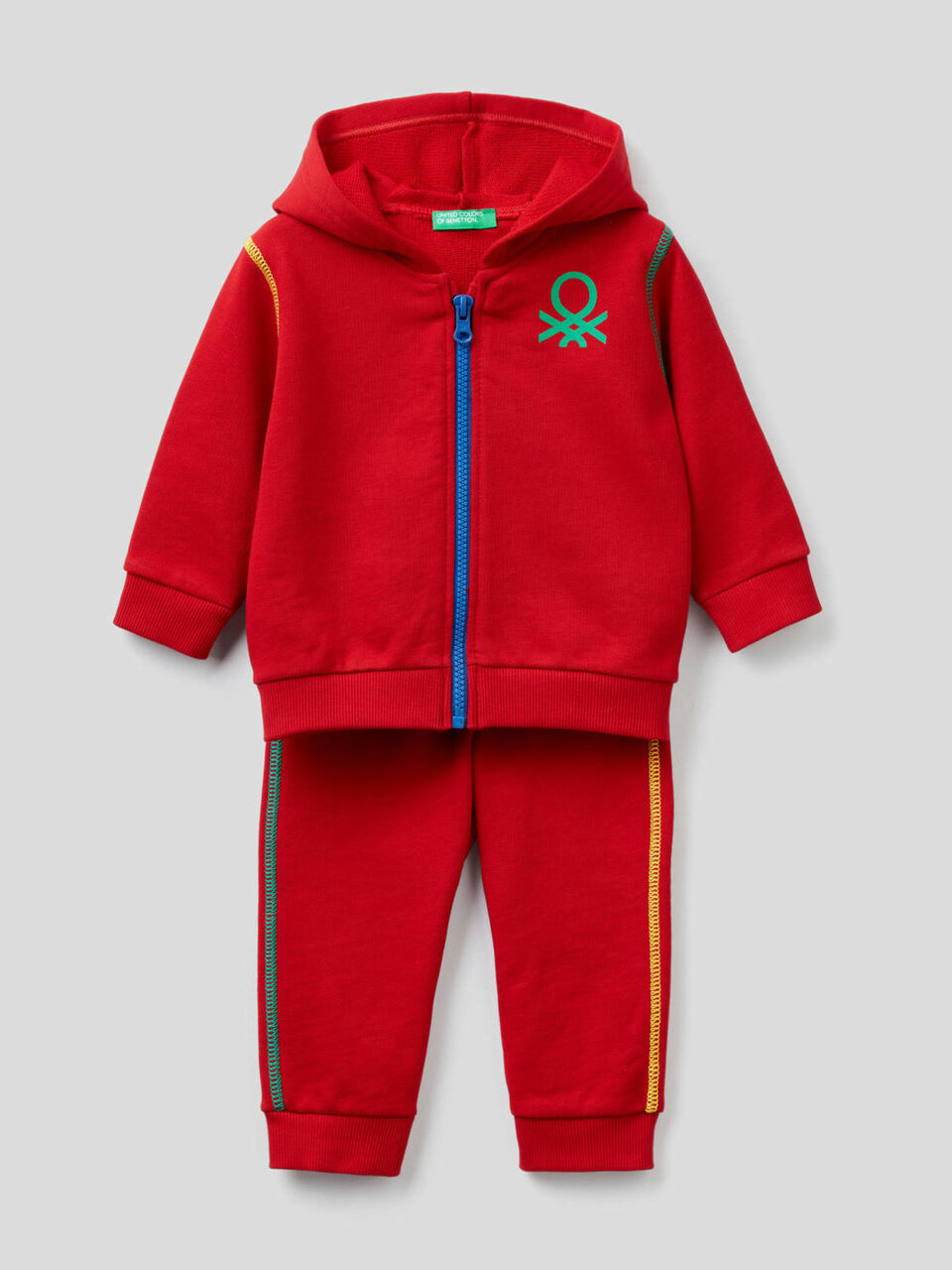 Sweat tracksuit in organic cotton image number 1