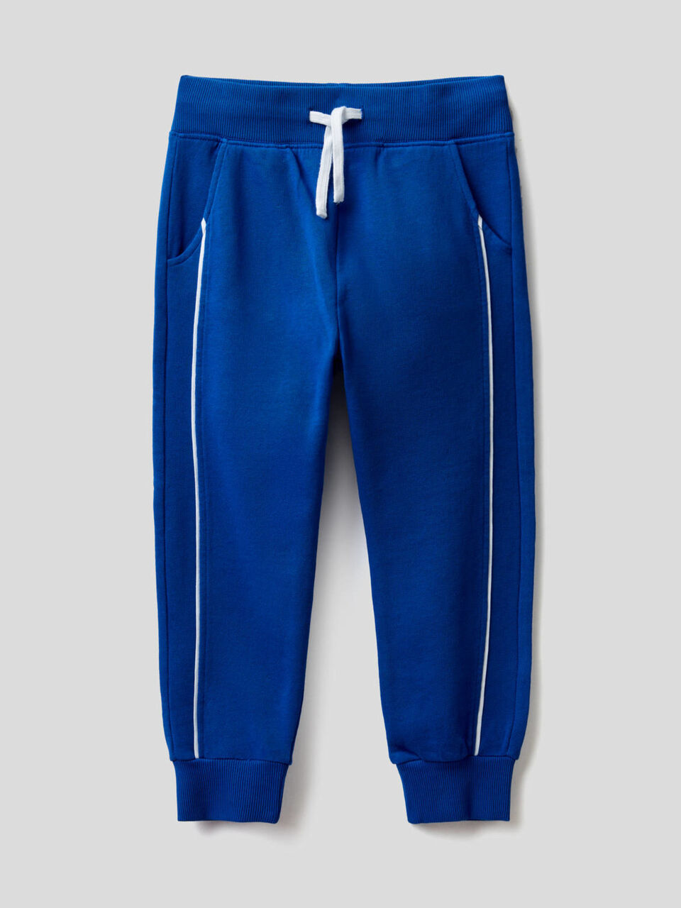 Trousers in 100% sweat cotton image number 1