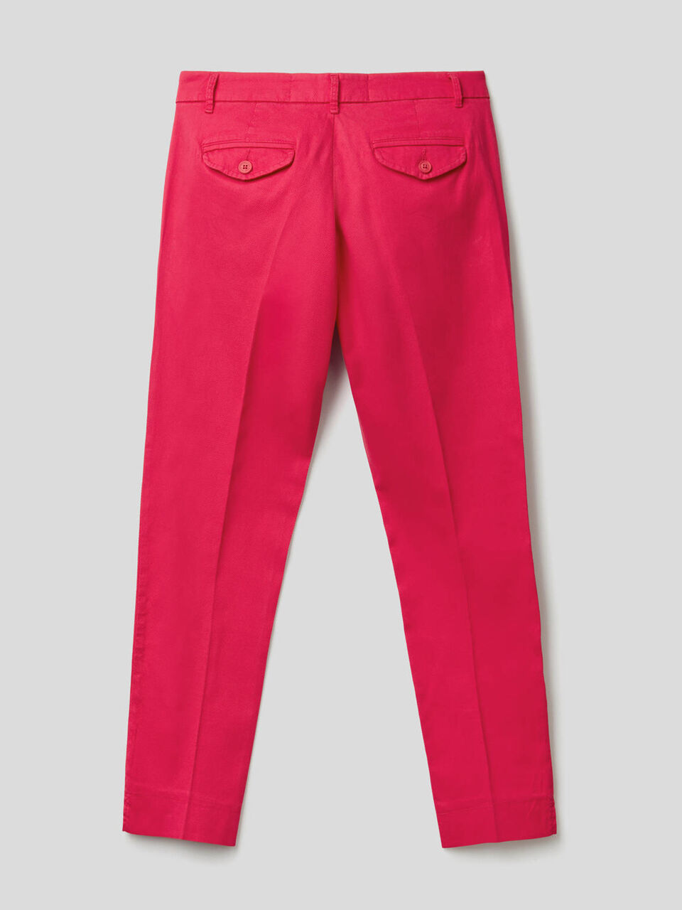 Cropped chinos in stretch cotton image number 2