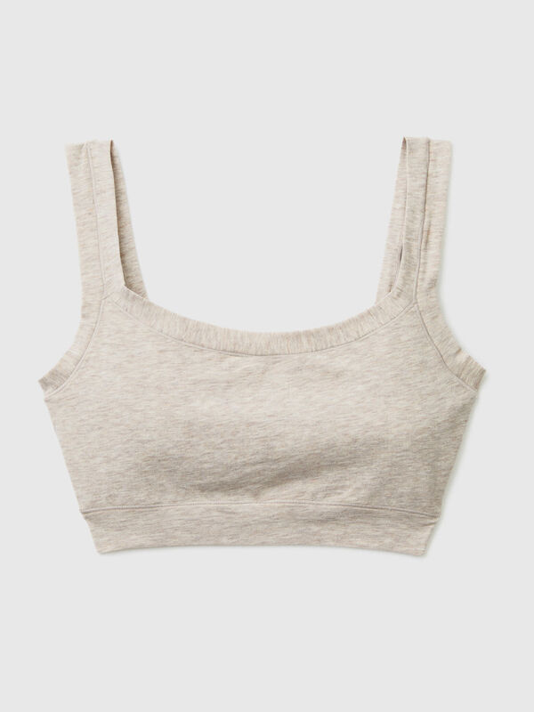 Super stretch organic cotton bra Women