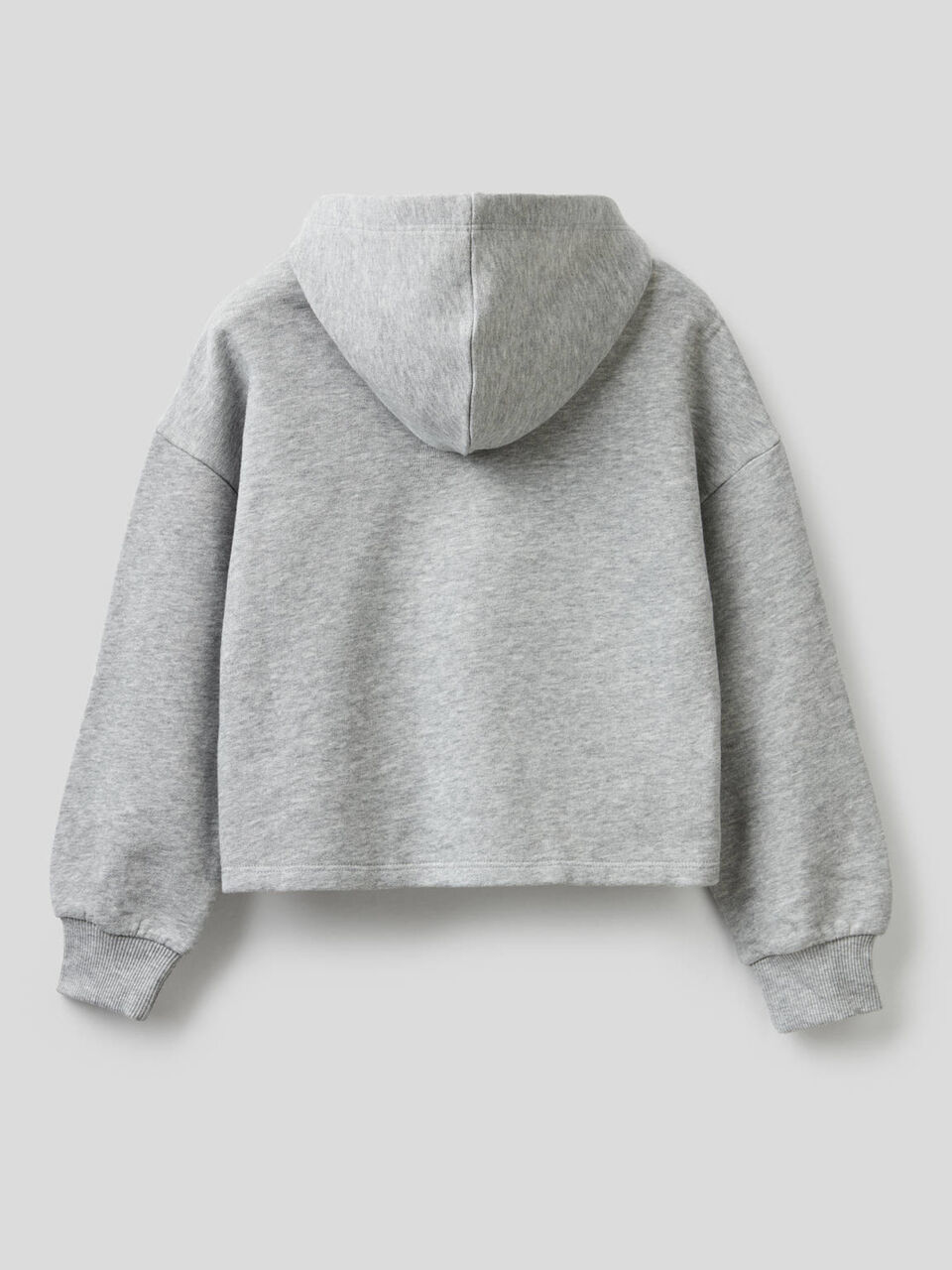 Sweatshirt in cotton with embroidered logo image number 2