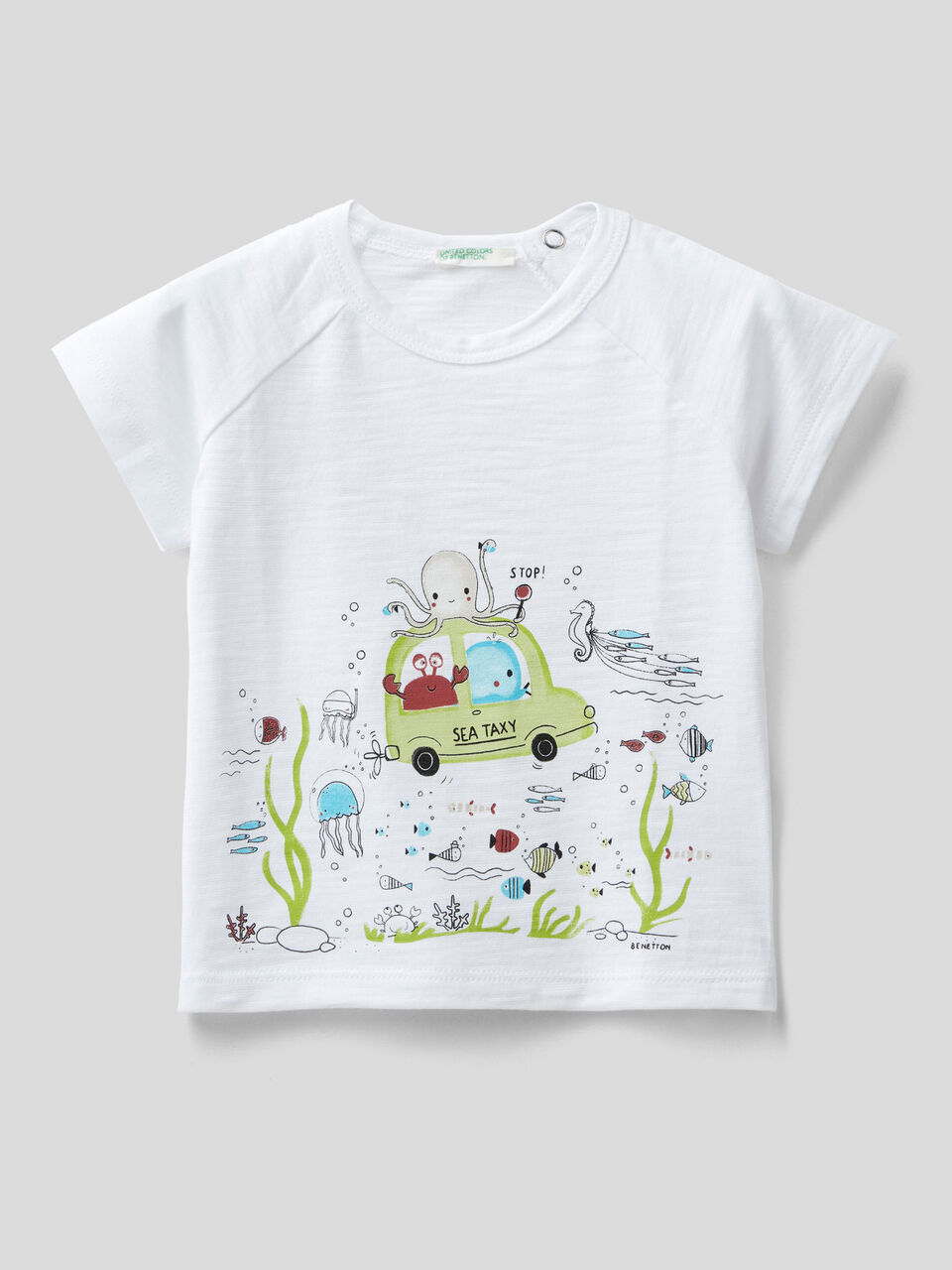 100% organic cotton t-shirt with print image number 1