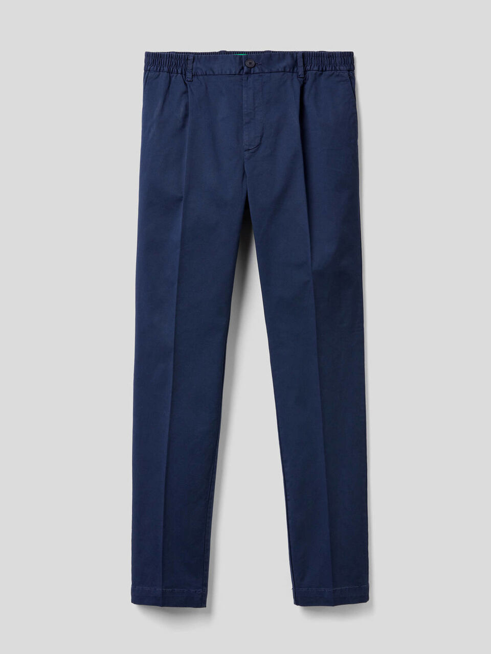 Trousers with elastic waist image number 1