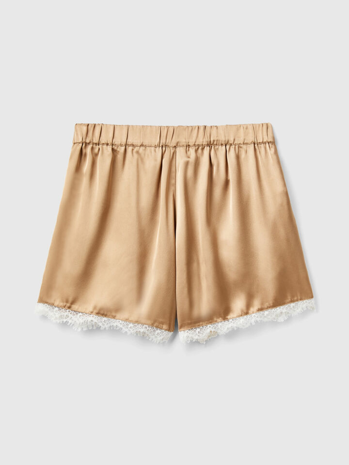 Satin shorts image number 2