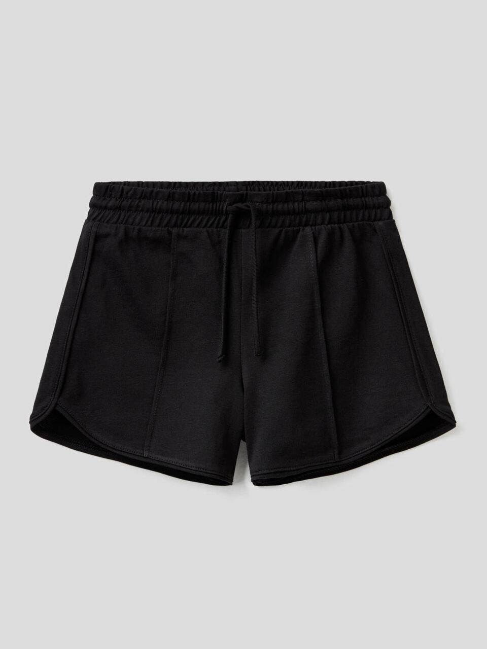 Yarn dyed shorts in pure cotton image number 1
