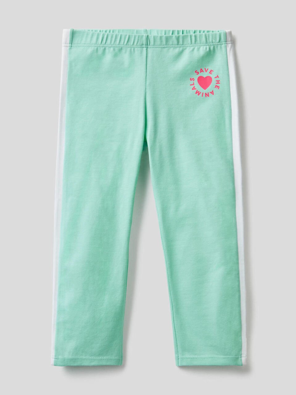 Leggings with clashing band image number 1