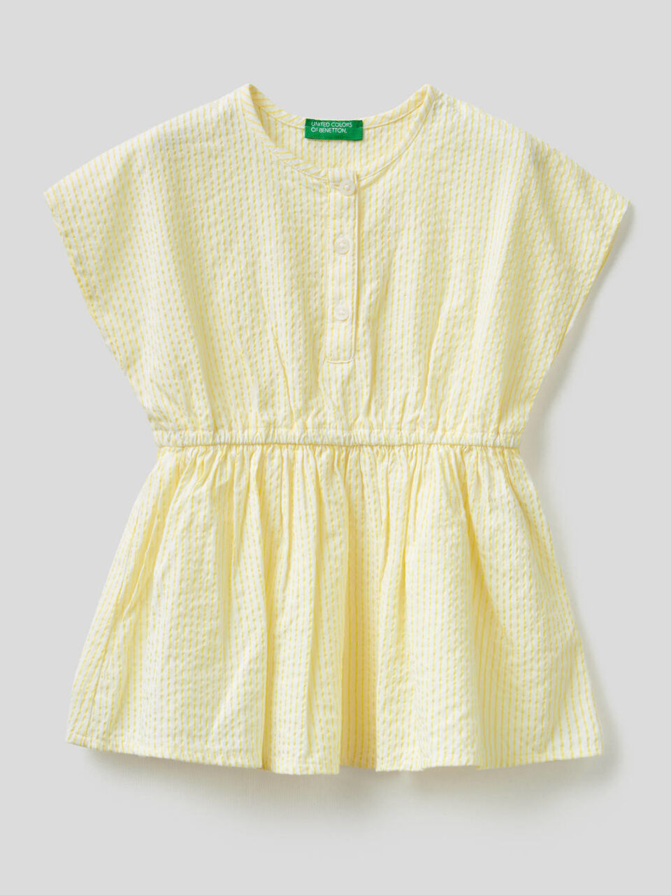 Dress with thin stripes image number 1