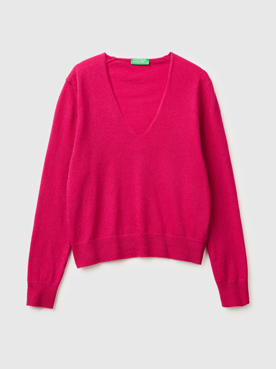 V NECK SWEATER L/S Women image number 1