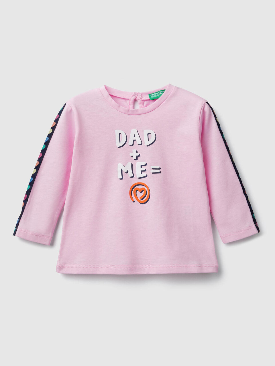 T-shirt with bands and print image number 1