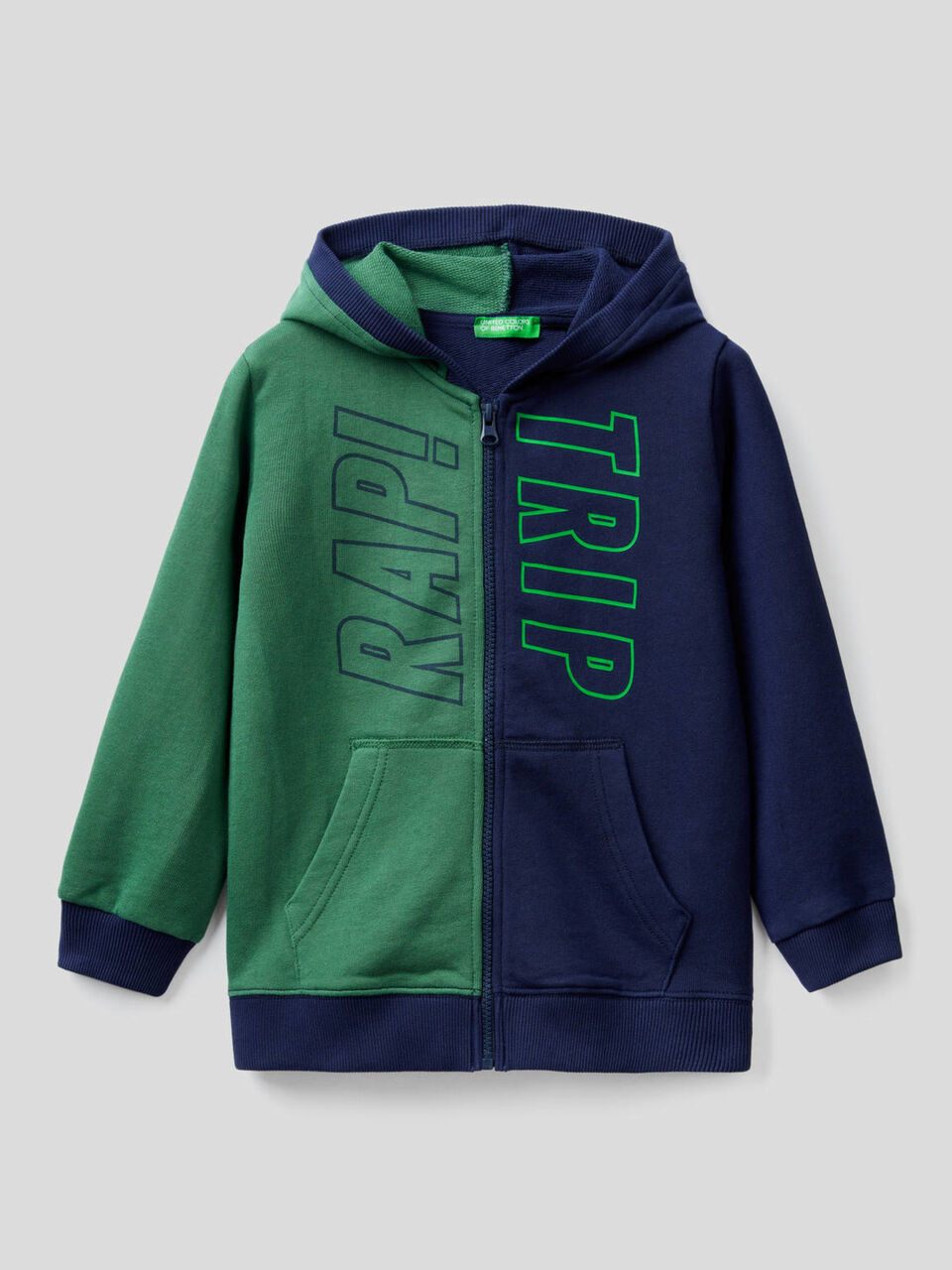 Two-tone hoodie image number 1