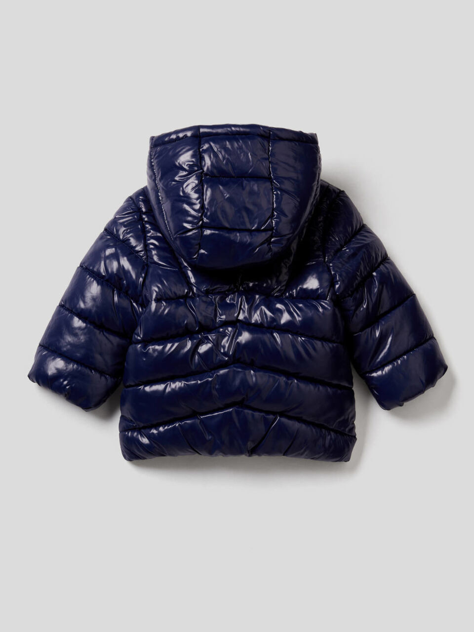 Padded jacket in recycled wadding image number 2