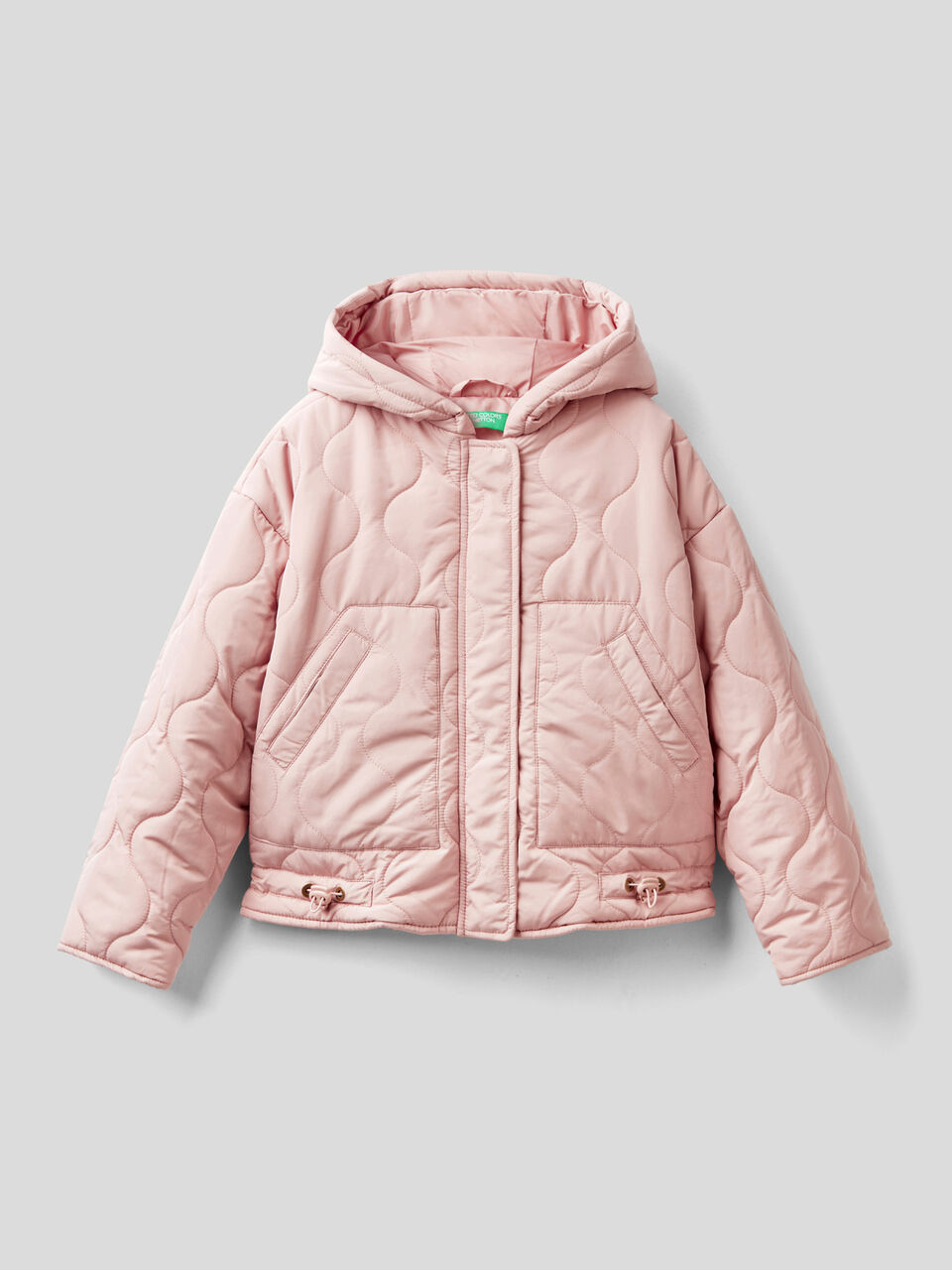 Padded jacket with hood image number 1