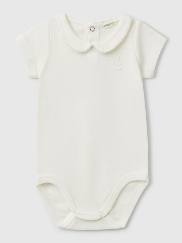 Bodysuit with cotton collar New Born (0-18 months)