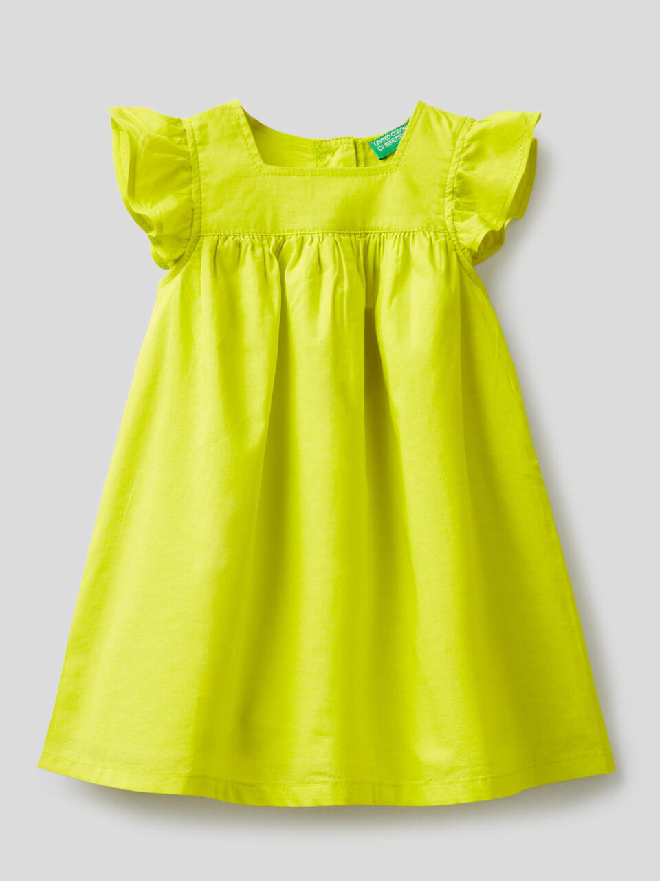Wide dress in 100% cotton image number 1