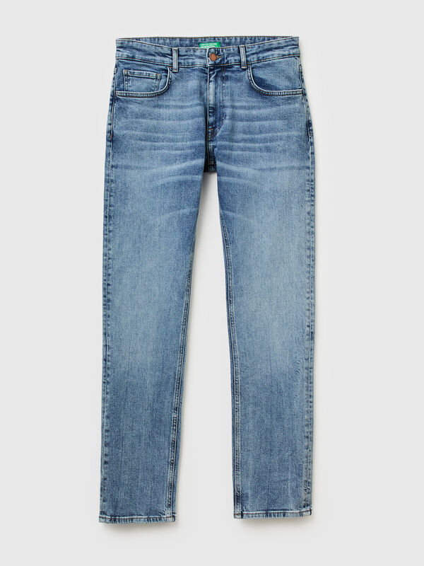 Stretch cotton jeans Men