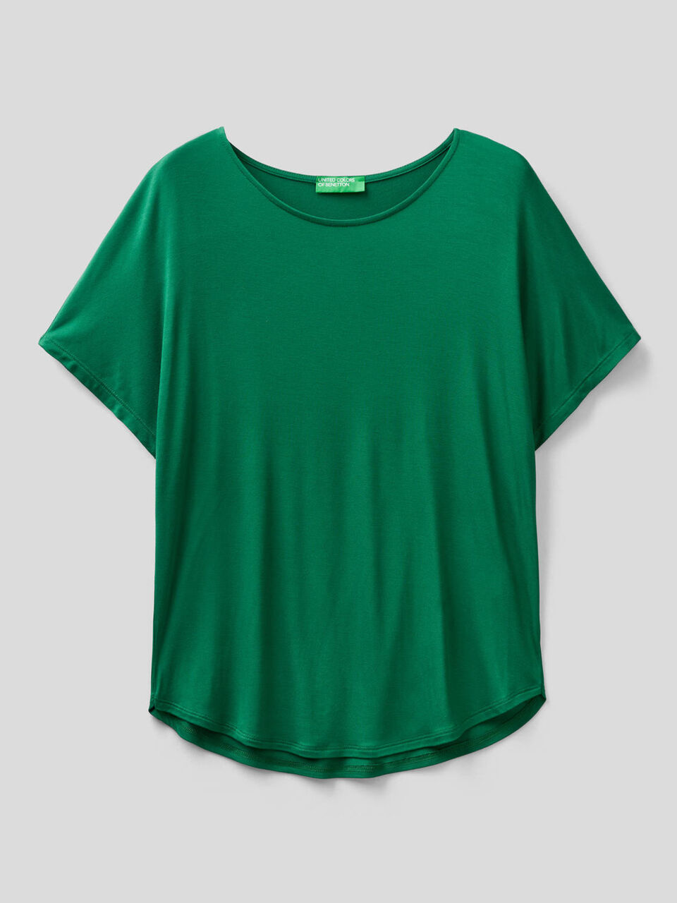 T-shirt in sustainable stretch viscose image number 1