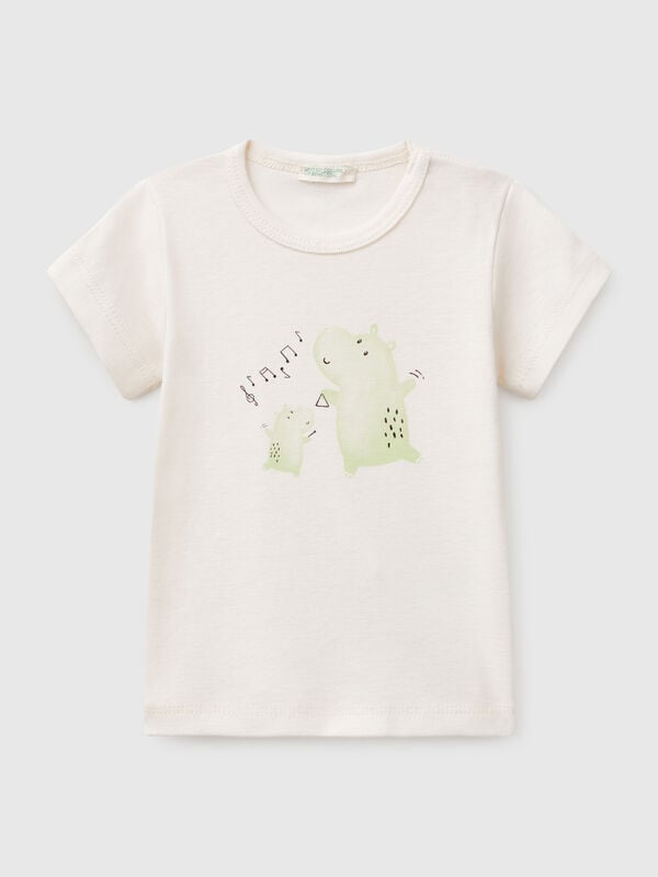 Short sleeve t-shirt in cotton New Born (0-18 months)