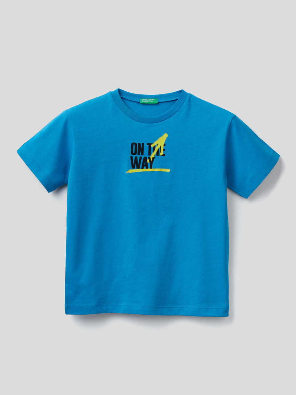 Organic cotton t-shirt with print image number 1