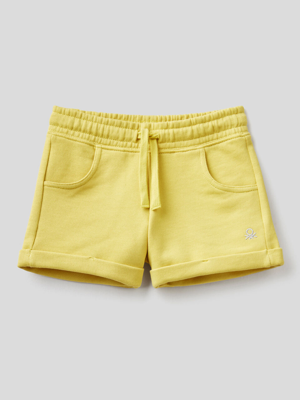 Sweat shorts in stretch cotton image number 1