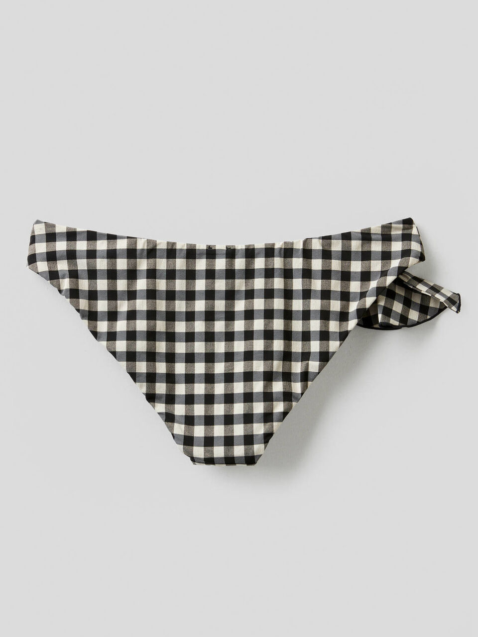 Vichy swim bottoms with frill image number 2