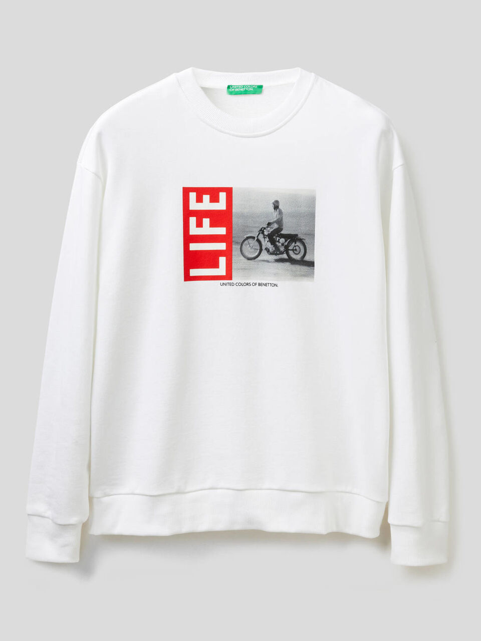 Life sweatshirt in 100% organic cotton image number 1
