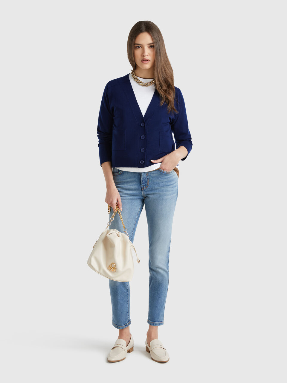 L/S CARDIGAN Women image number null