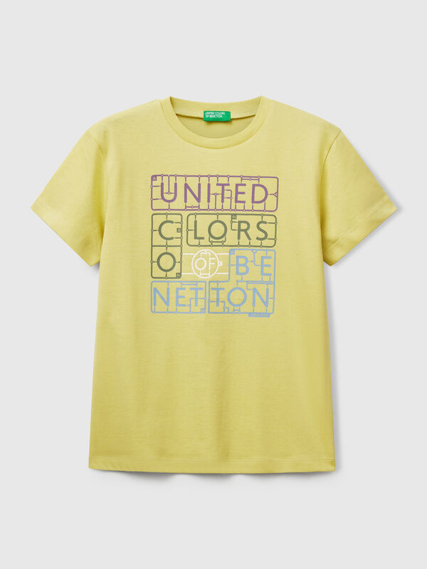 Cotton t-shirt with print Junior Boy