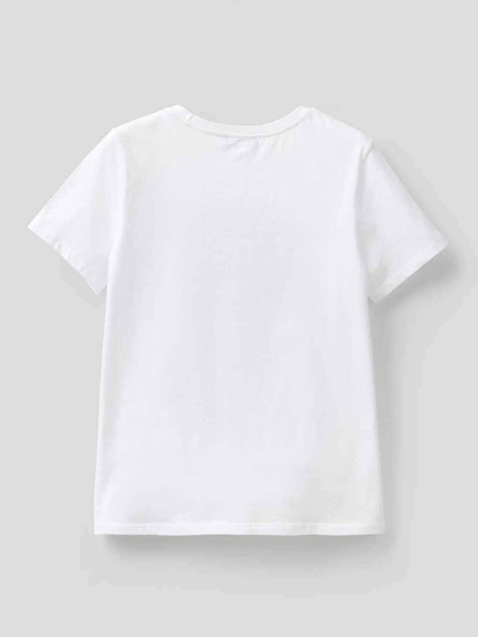 100% cotton t-shirt with maxi print image number 2