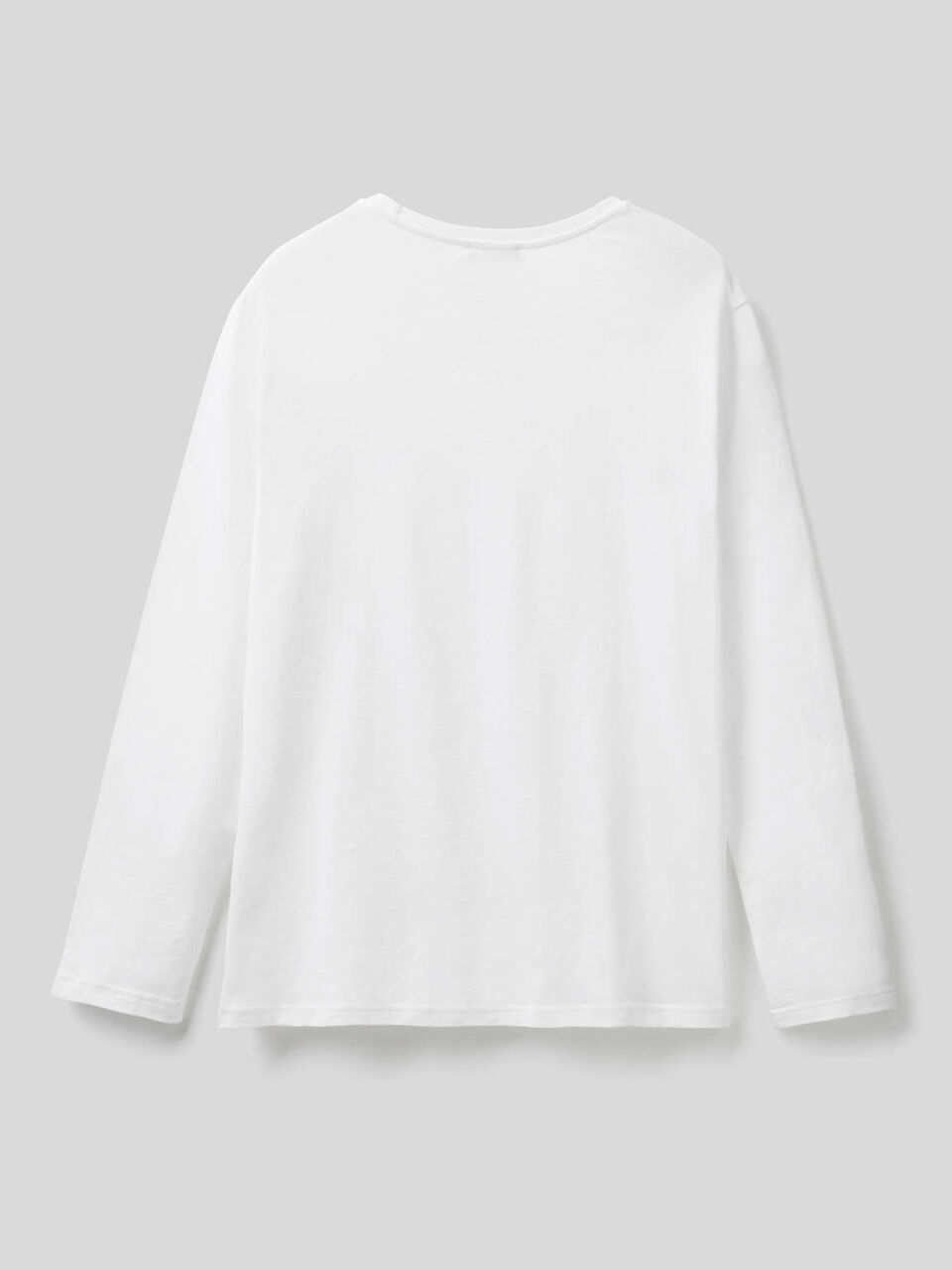 Long sleeve pure cotton t-shirt image number 2