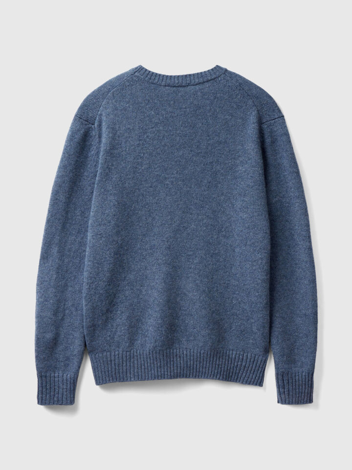 Sweater in Shetland wool image number 2