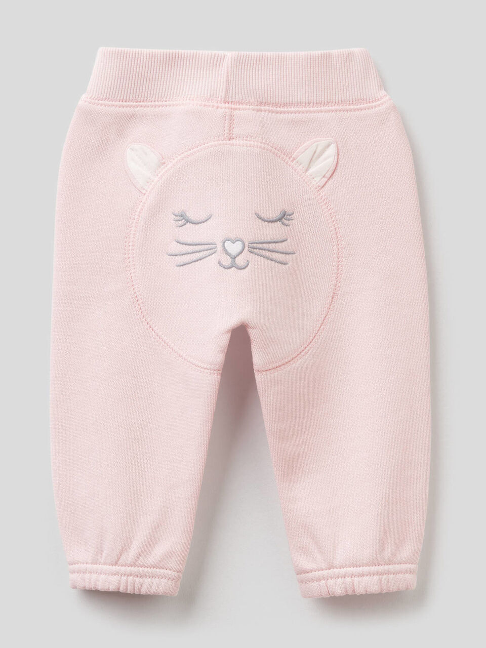 Sweatpants with embroidery on back image number null
