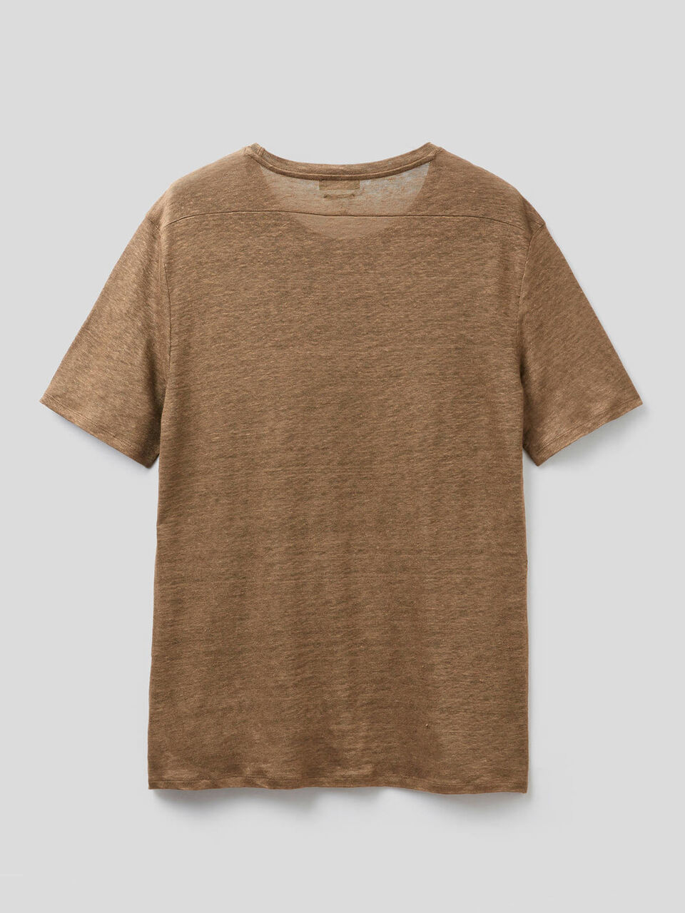 T-shirt in pure linen image number 2